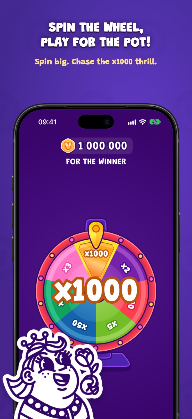 Spin the wheel, play for the pot! — Spin big. Chase the x1000 thrill.