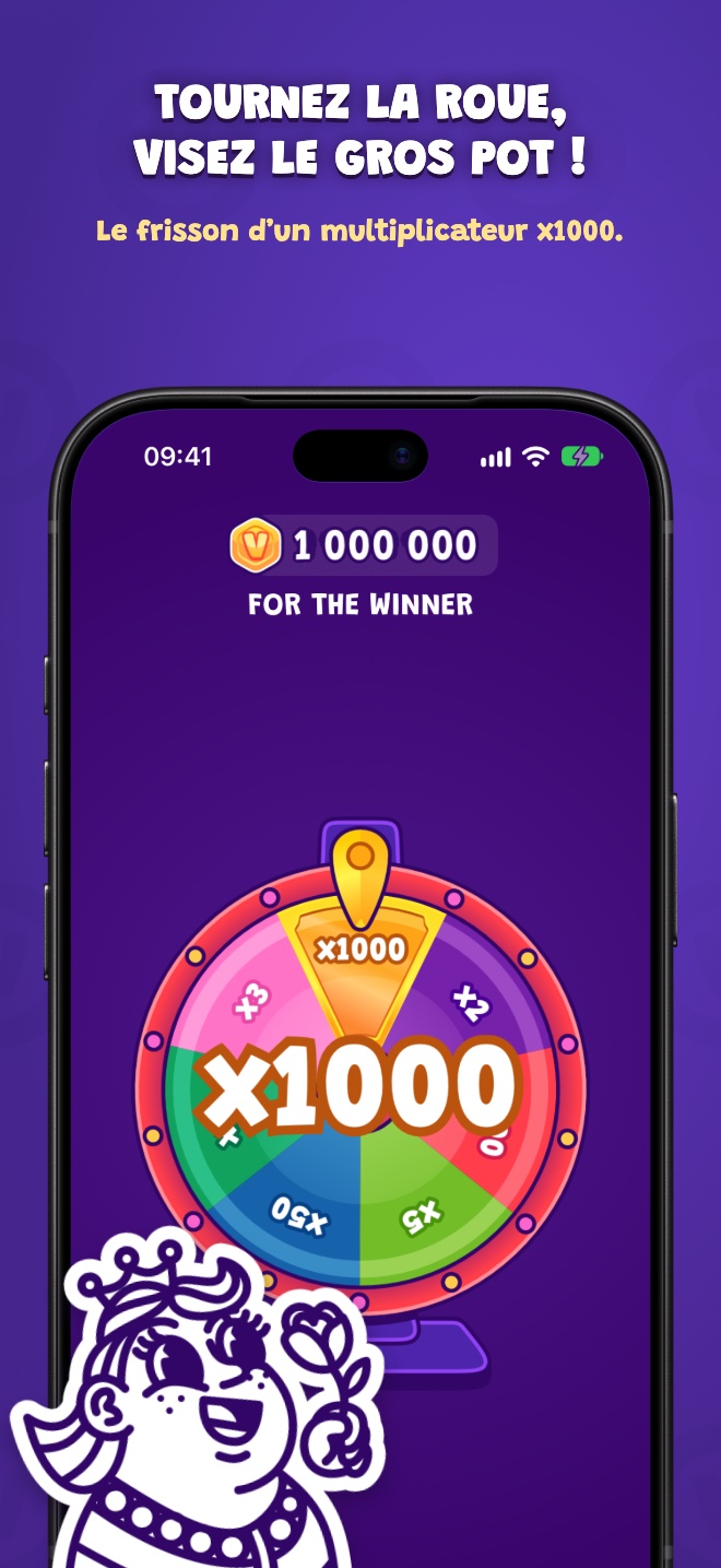 Tournez la roue, visez le gros pot ! — Le frisson d’un multiplicateur x1000.
