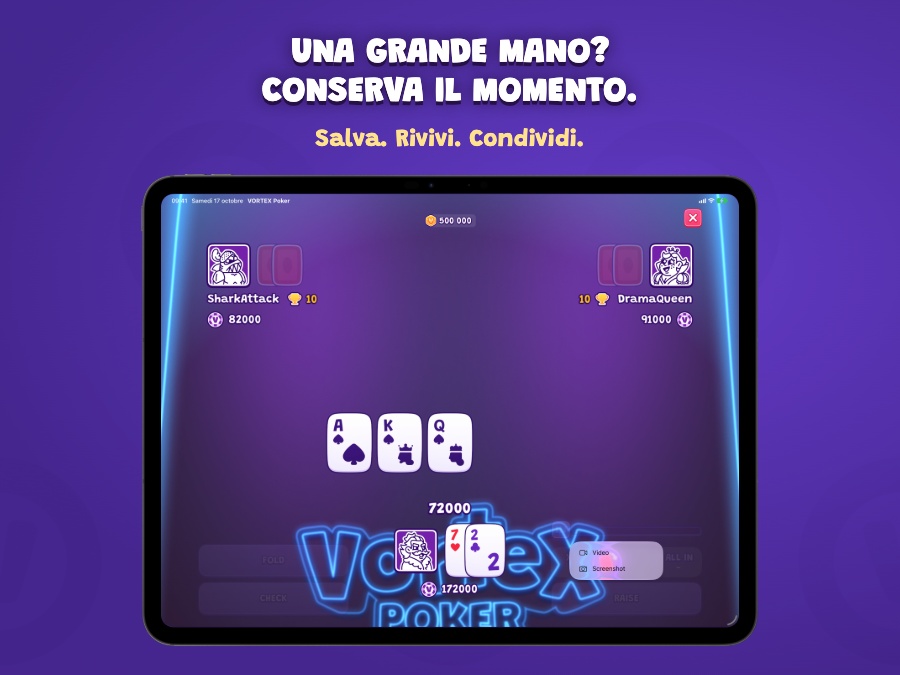 Una grande mano? Conserva il momento. — Salva. Rivivi. Condividi.